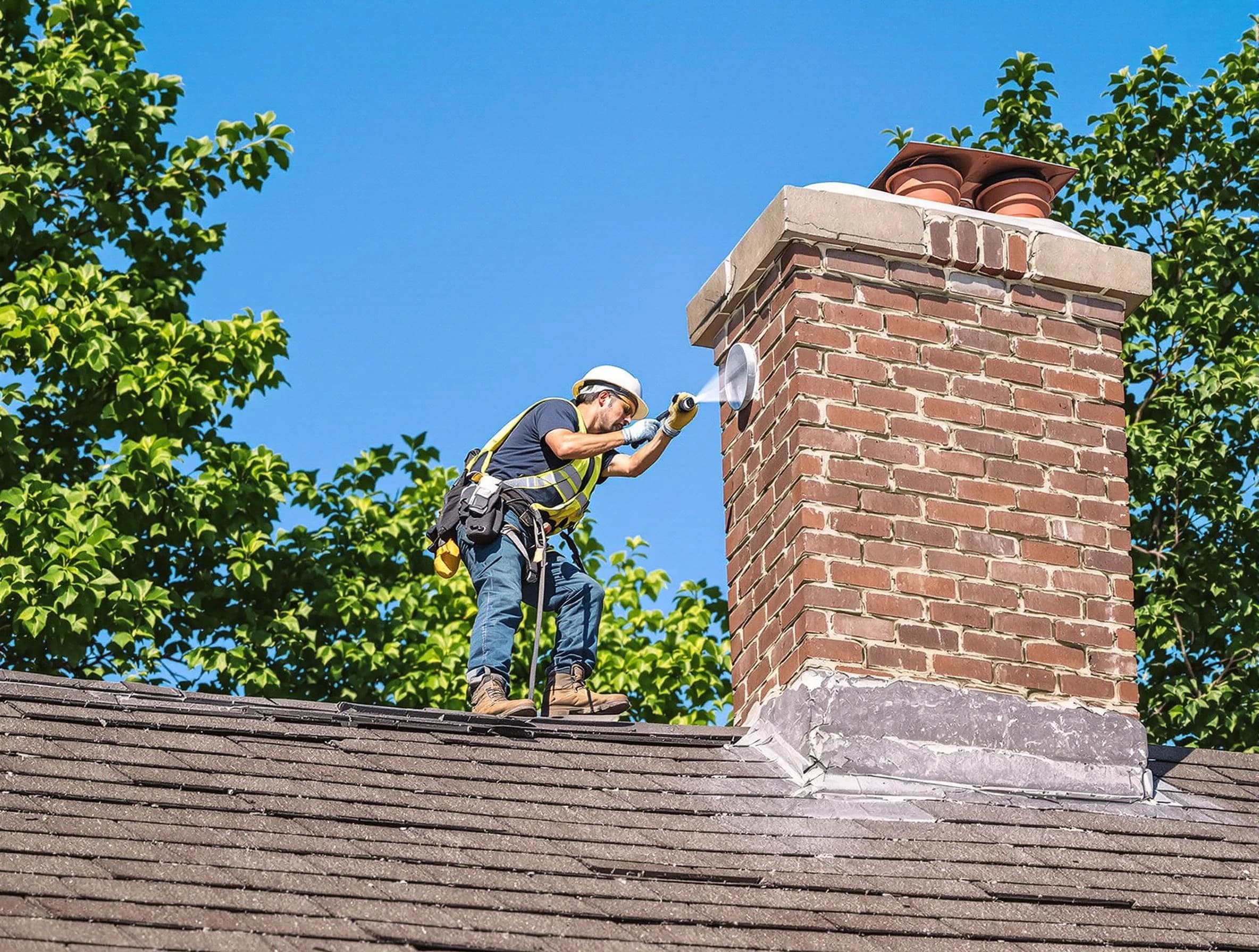 McCandless Chimney Sweep performing an inspection with advanced tools in McCandless, PA