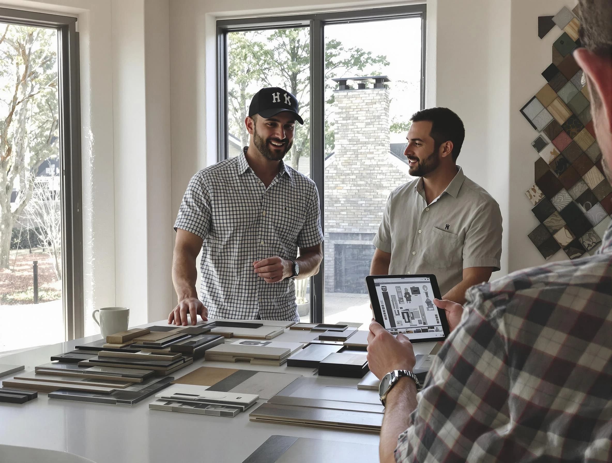 McCandless Chimney Sweep remodeling a chimney and fireplace in McCandless, PA
