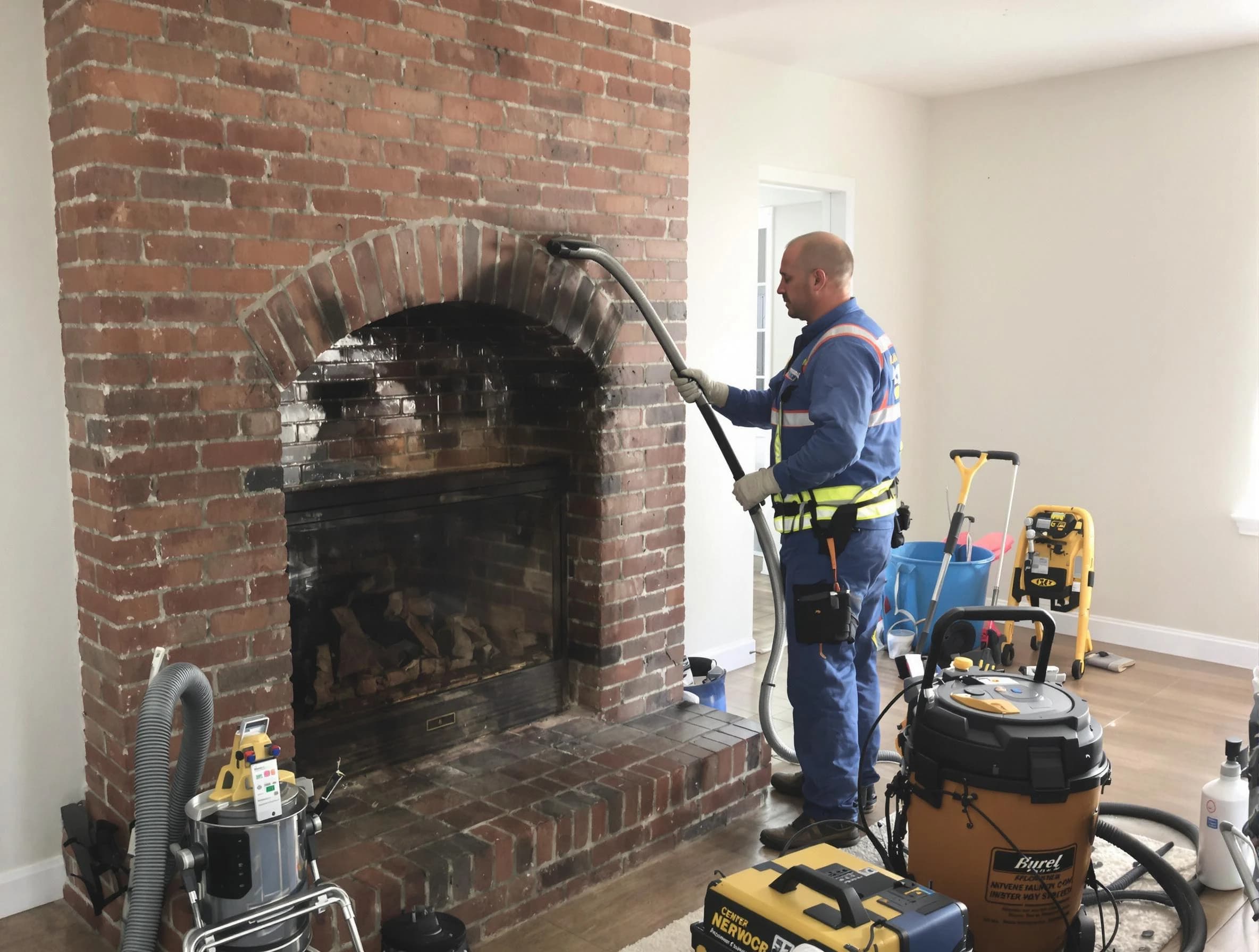 McCandless Chimney Sweep expert performing detailed chimney sweep in McCandless, PA