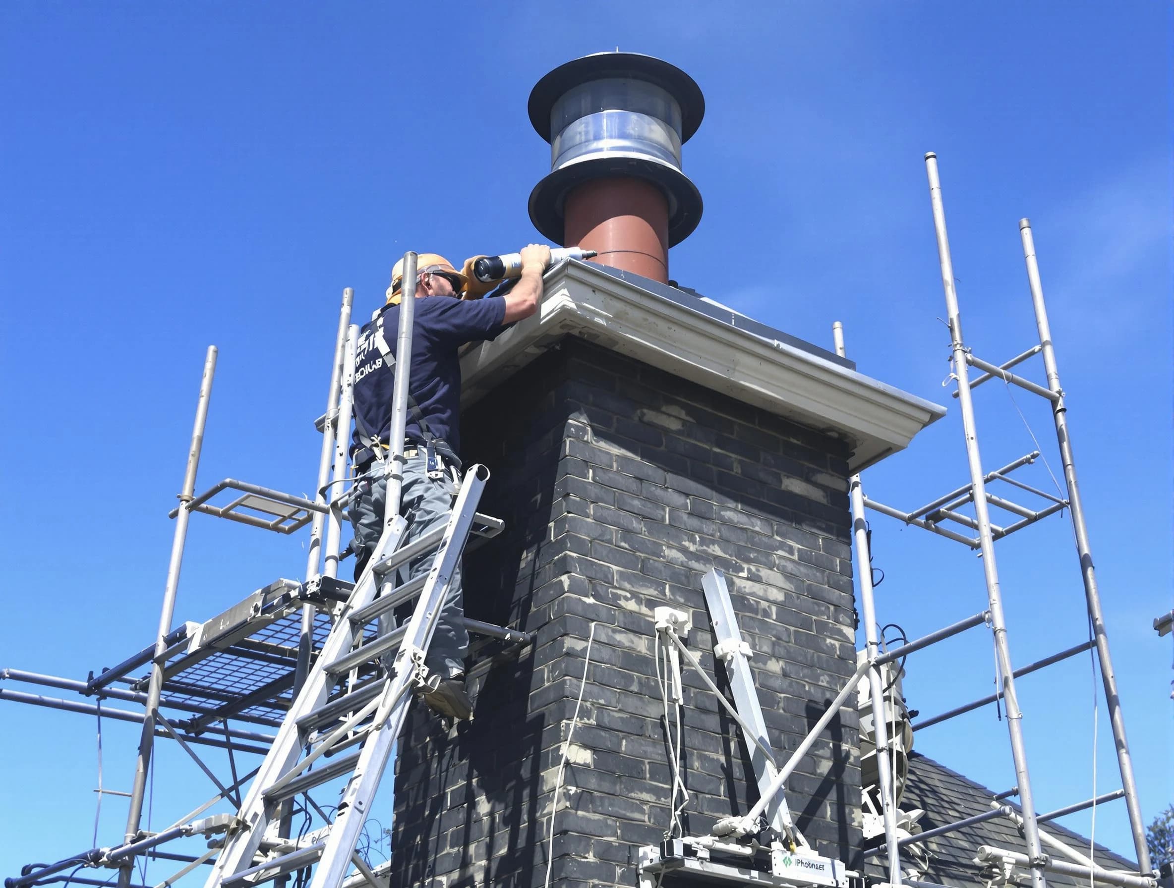 Sturdy chimney crown finished by McCandless Chimney Sweep in McCandless, PA