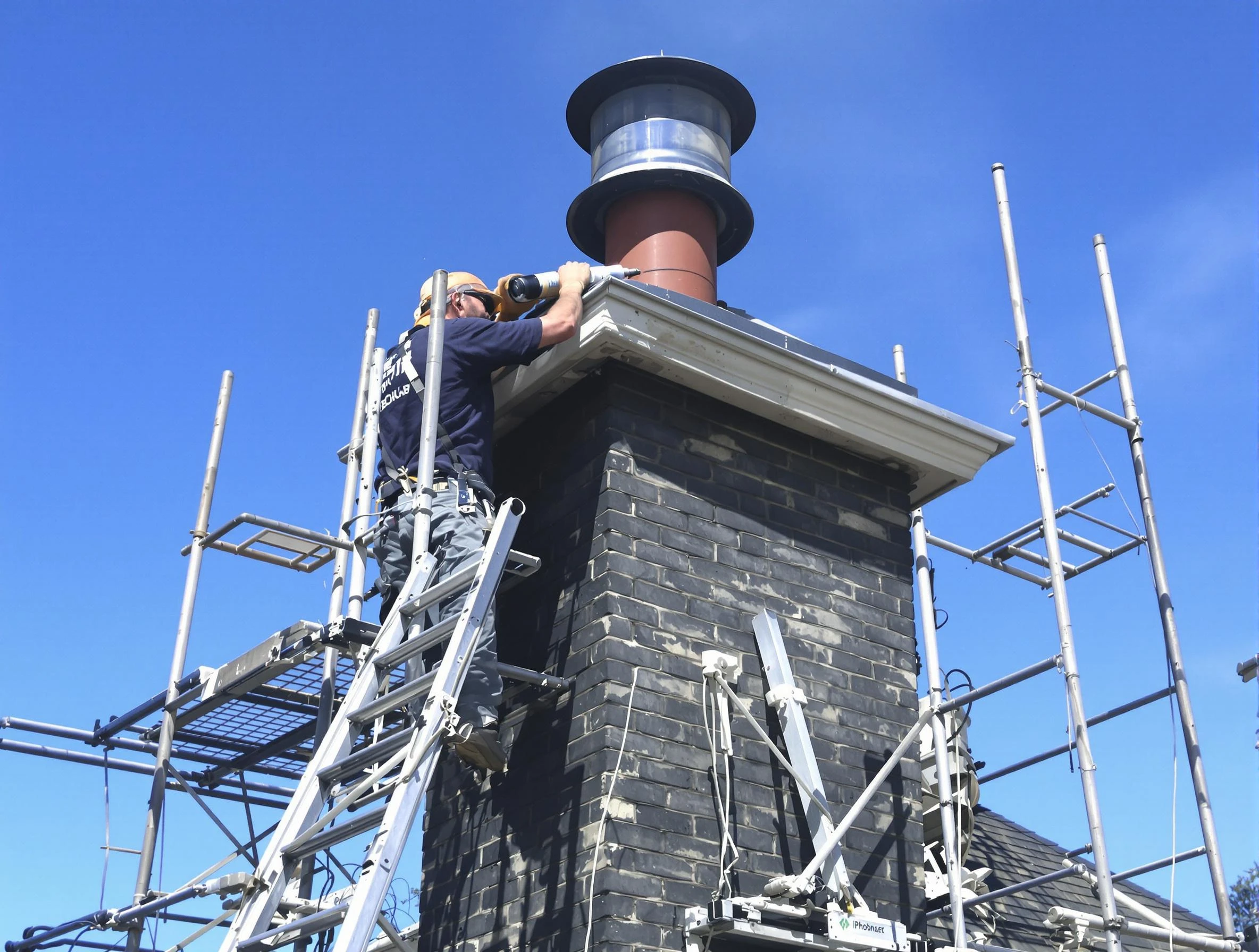 Sturdy chimney crown finished by McCandless Chimney Sweep in McCandless, PA